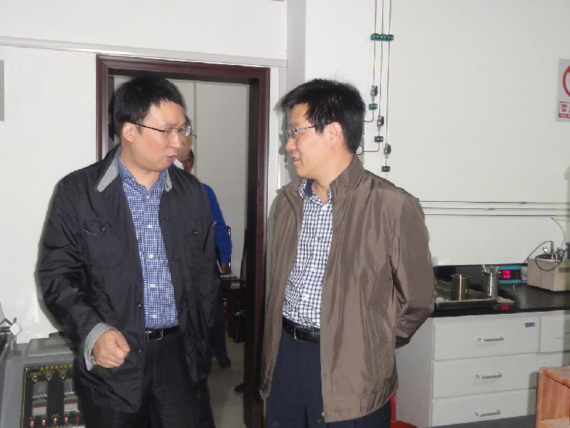 2012年10月，市政府沈南松副市長來公司考察